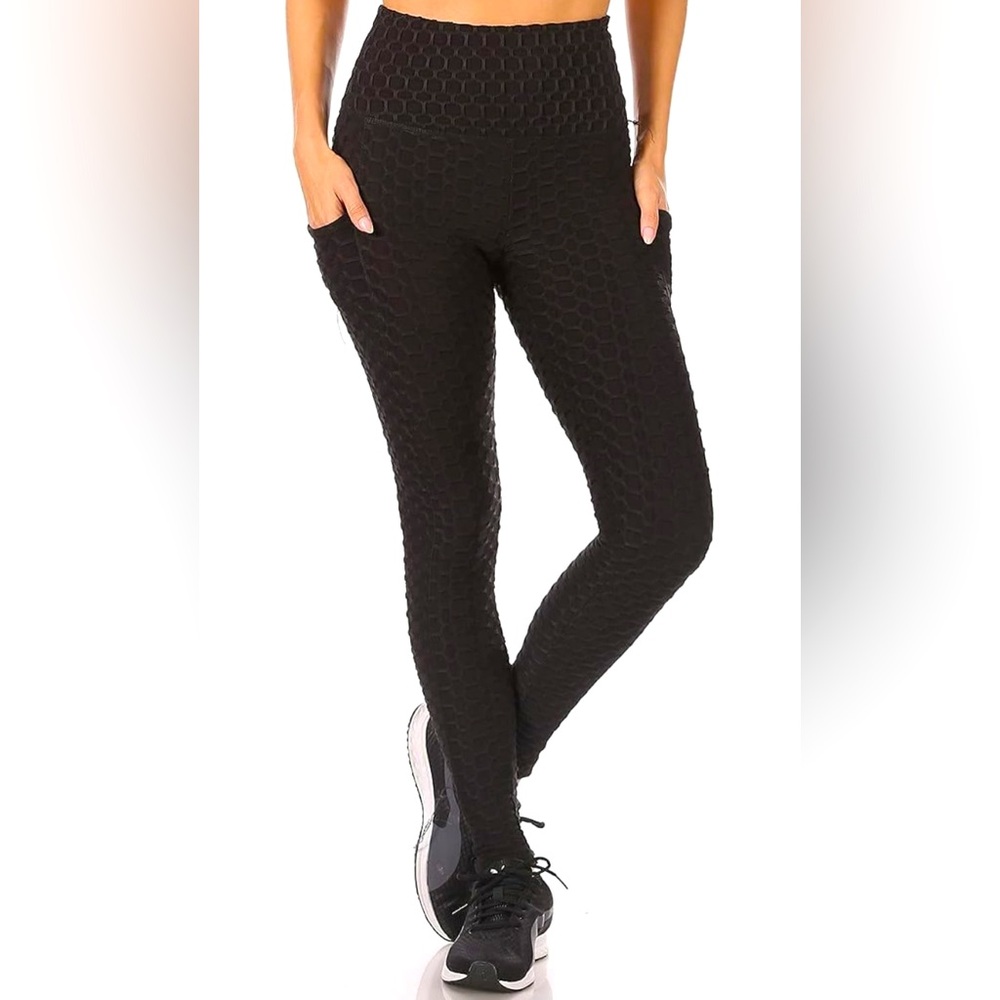 Butt Scrunch Leggings, Booty Lift Anti Cellulite Yoga Leggings Tights- NEW!